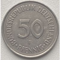 Германия 50 пфеннигов 1981 г. F