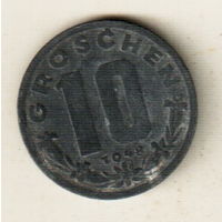 Австрия 10 грош 1948