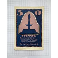 Нотгельд 50 пфеннигов Германия Гюстров-0501