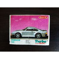 Вкладыш TURBO SPORT, ТУРБО СПОРТ мята. Состояние хорошее. В коллекцию.