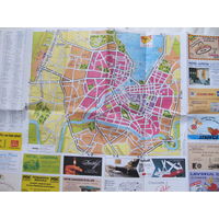 Карта Женевы (70х40 см)