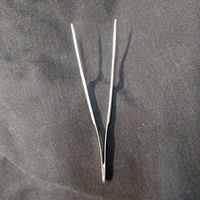 Пинцет медицинский ,15 см.