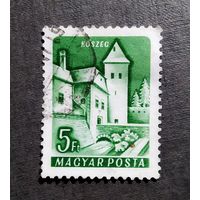 Марка Венгрия 1960 год Замки и дворцы