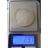 Рубль 1781 спб из