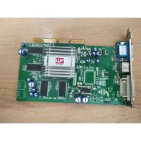 Видеокарта Sapphire ATI Radeon R9250 128M DDR AGP VGA/TVo/DVI-I