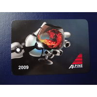 Календарик 2009 г.  Моторные масла.