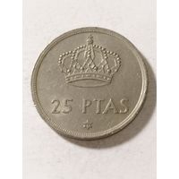 Испания 25 песет 1975(80)