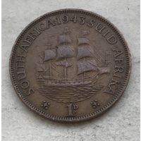 ЮАР 1 пенни 1943 Георг VI