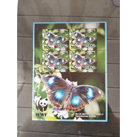 Распродажа.    Аутитаки  2008 м/лист  бабочки