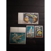 Куба 1991 г. Космос.