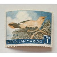 РАСПРОДАЖА КОЛЛЕКЦИИ. Сан-Марино. марка "птица"