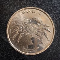 Коста-Рика 50 колонов, 2023 Мангровый краб-скакун