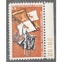 1965 Заселение Флориды( 400-летие основания Сент-Огастина) США