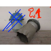 Фонарь ссср уличный и для парилки.Водонепроницаемый ,