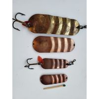 Блесна Пелла, завод ПО Блесна (бывший Завод пластмассовых спорттоваров г. Отрадное), СССР, клеймо поплавок