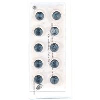 Набор 25 центов 2011 г. Парк=6-11 (10 шт.) Двор Д+Р (заводская пластиковая упаковка) _UNC