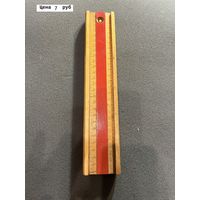 Пенал школьный с линейкой, СССР