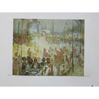 Альфонс Муха живопись 10х15 см