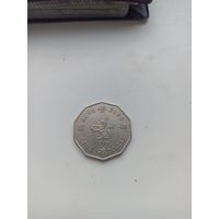 Британский Гонконг 5 долларов 1976 год