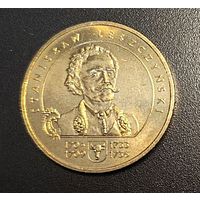 Польша 2 злотых 2003 Станислав Лещинский UNC (распродажа коллекции).