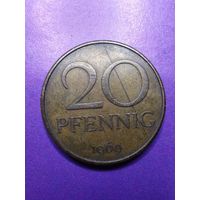 Германия ГДР 20 пфеннингов 1969 А