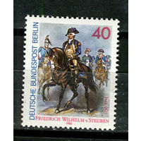 Западный Берлин - 1980 - Генерал Фридрих Вильгельм фон Штойбен - [Mi. 628] - полная серия - 1 марка. MNH.  (Лот 40JD)-TG2P3