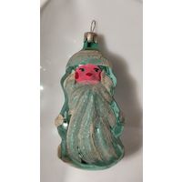 Ёлочная игрушка Дед мороз.Высота 9 см