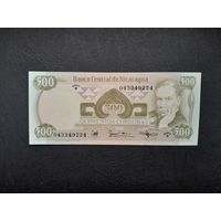 500 кордоба 1985 года. Никарагуа. UNC