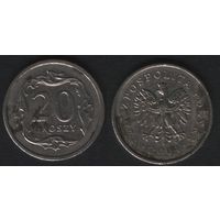 Польша y280 20 грош 2001 год (mw) (_alb2