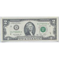 США 2 доллара 2009 г.