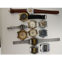 Часы(лот); полетAY1( позолота),восток( позолота), Монтана Montana