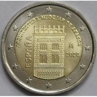 2 евро 2020 Испания Арагон UNC из ролла