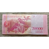 Werty71 Венесуэла 20000 боливаров 2017 UNC банкнота