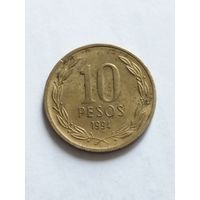 Чили 10 песо 1994