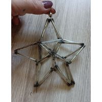 Елочные игрушки, стекло, стеклярус