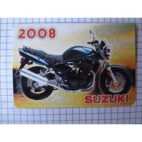 Календарик 2008 г. Suzuki.