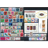 ФРГ - полные серии - 60+ марок и 4 блока - MNH, треть марок с незначительными дефектами клея. #O-W-70-E-1