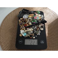 Кольца,сережки и т.д. 221 грамм.