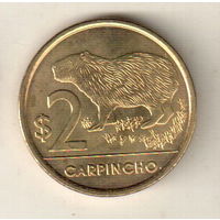 Уругвай 2 песо 2012