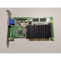 AGP видеокарта Riva TNT2 M64 32 MB