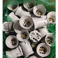 Патрон Е27 белый термопластик, 30 штук !!! с 1 рубля