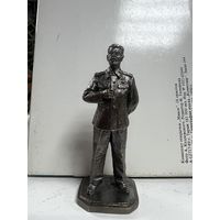 Статуэтка сталин Иосиф бронза литье с рубля