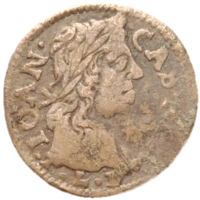 Солид  1661 г Уяздов слеповрон распродажа коллекции