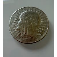 5 злотых 1933 г.  Польша.   Ядвига.  СЕРЕБРО.  1
