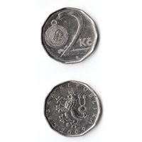 2 кроны Чехия 2009 года