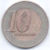 10 кванза 2012 г. Ангола.