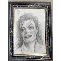 Панно под стеклом MJ