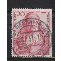 Германия ФРГ 1957 350 летие лютеранского теолога Пауля Герхардта #253