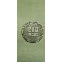 Колумбия 200 песос 2008