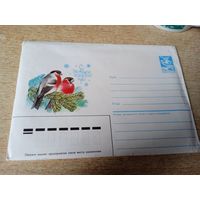 Конверт С новым годом! худ Ю.Косоруков.1986г